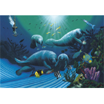 Diving with Art McKee Limited Edition Giclee