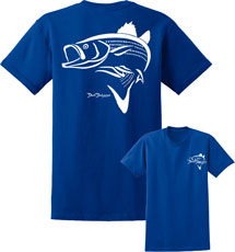 Navy blue mahi mahi tee